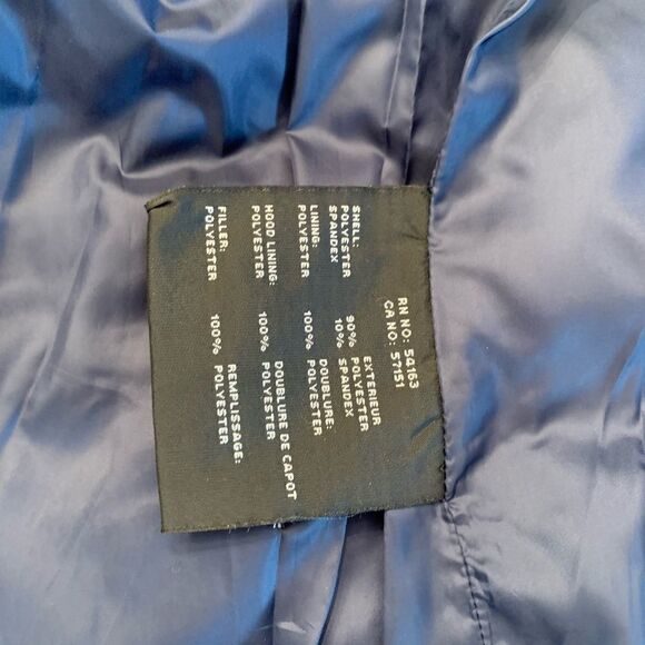 Marc  New York faux shearling lined hooded puffer coat size M - Picture 5 of 14